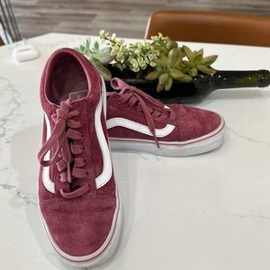 Vans Unisex Adults Old Skool Skate Shoes Scotchgard Rose Mens 5/women’s 6 1/2.